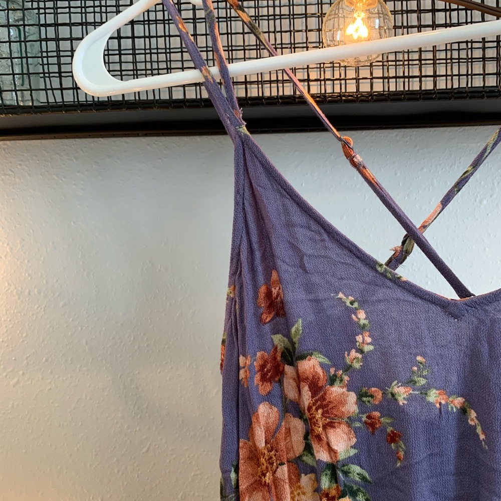 AE floral jumpsuit - Picture 4 of 5